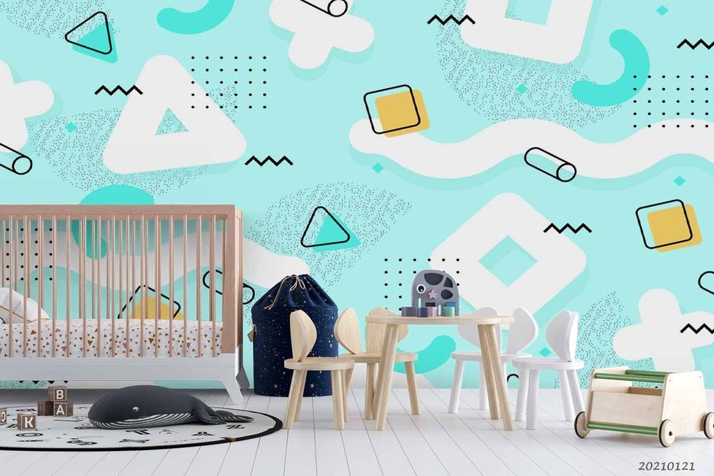 3D Geometric Graphics Wall Murals Wallpaper Murals Wall Sticker