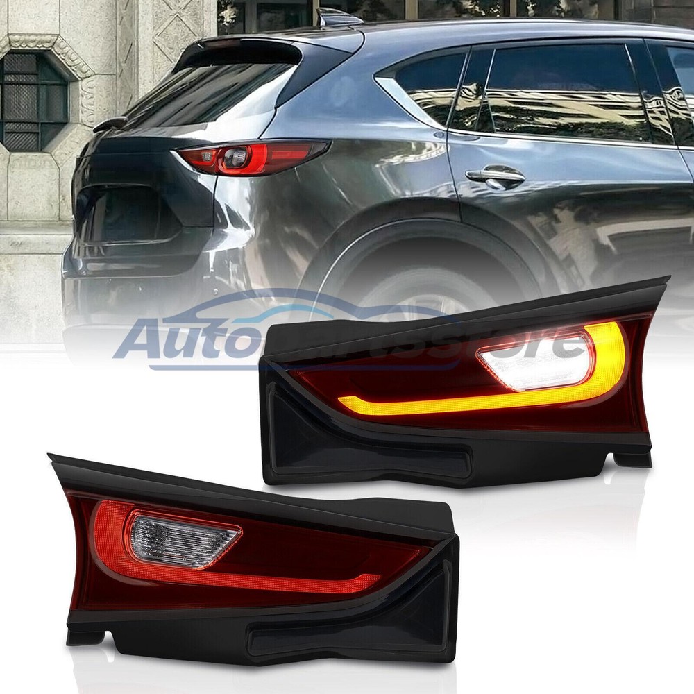For 2022 -2024 Mazda CX 5 CX-5 Brake Inner Rear Lamp LH+RH Pair LED Tail Light