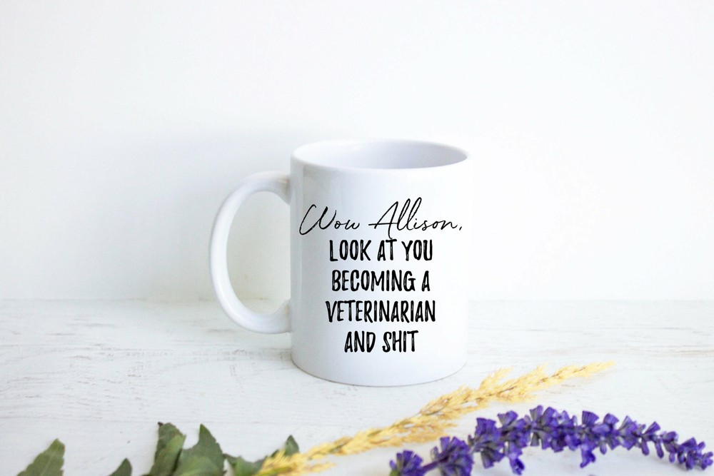 Personalized New Veterinarian Gift Funny Veterinarian Mug Gift For Veterinarian