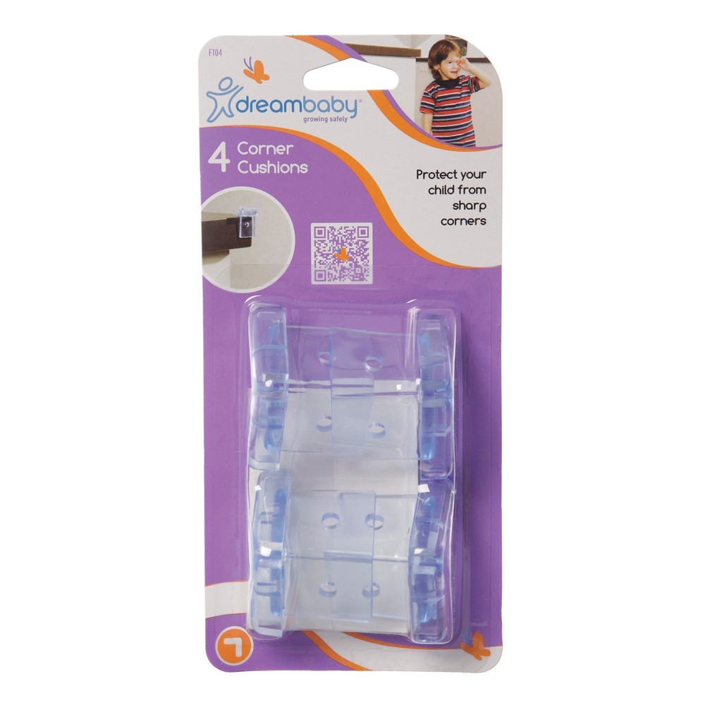 Corner Cushions 4-Pack Clear Protective Edge Guards