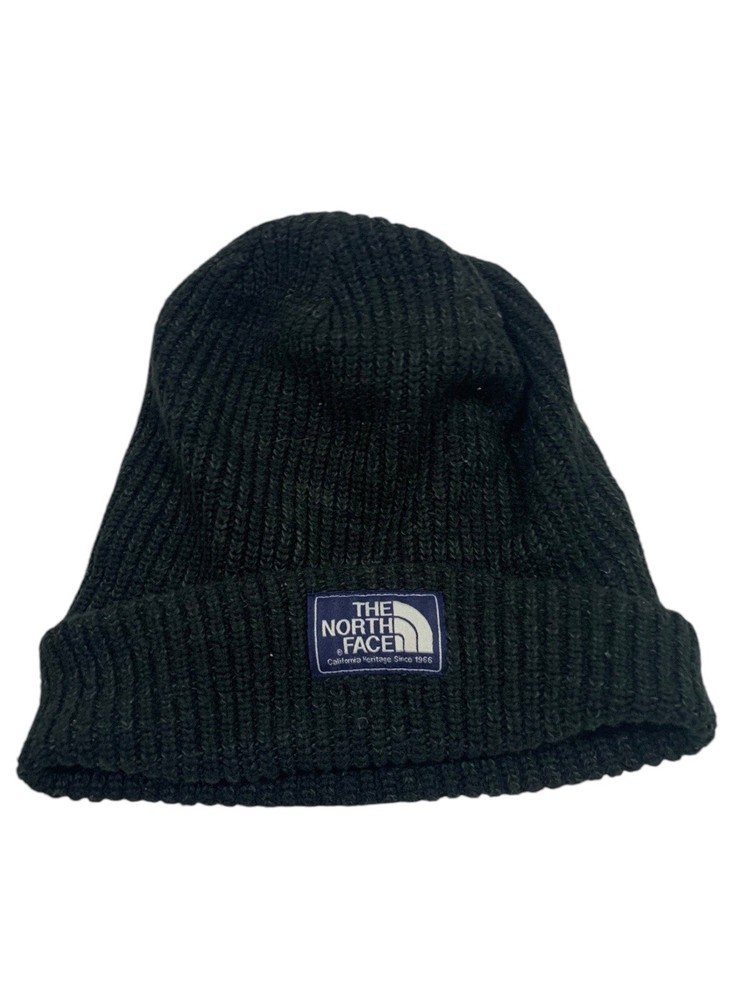THE NORTH FACE Unisex One Size Short Salty Dog Lined Knit Beanie Black Heather