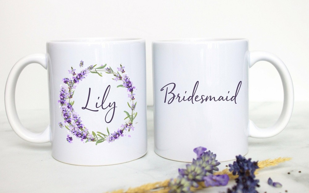 Bridesmaid Proposal Bridesmaid Mug Custom Personalized Mug Bridesmaid Gift