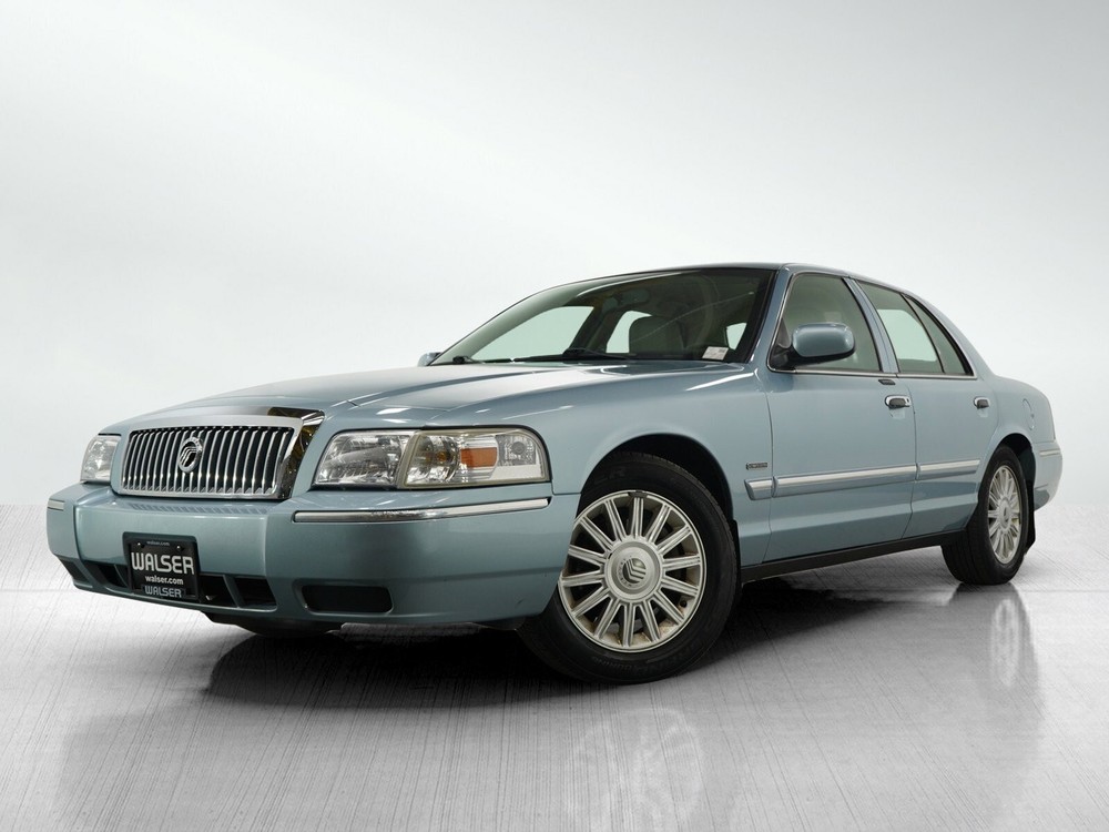 2009 Mercury Grand Marquis LS Sedan Classic Car Poster 24x36 Inch  