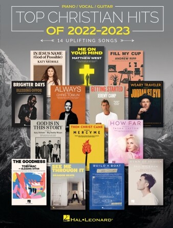 Top Christian Hits of 2022-2023 Piano/Vocal/Guitar Songbook
