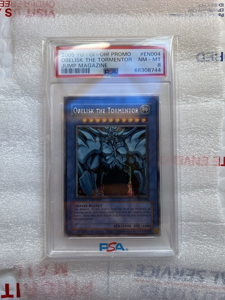 Obelisk the Tormentor JMP-EN004 Limited Shonen Jump Promo Card