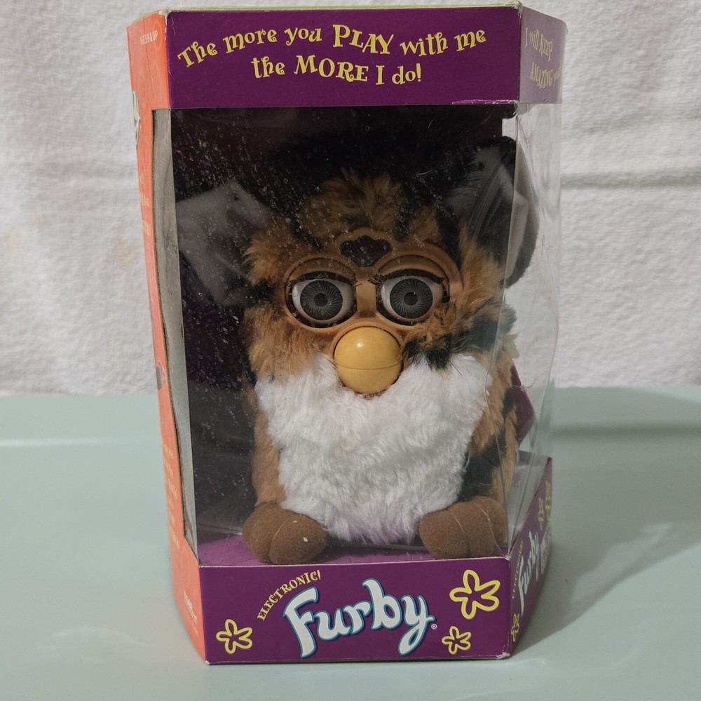 Vintage Furby Bengal Tiger - Damaged Box