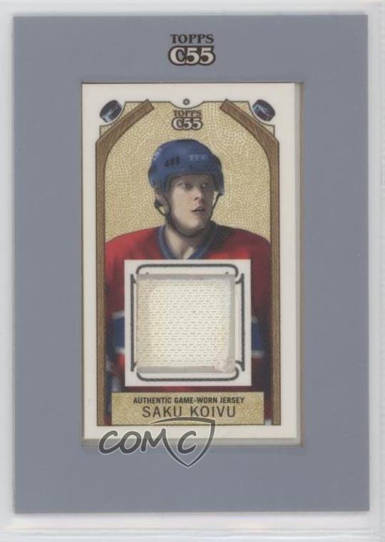 2003-04 Topps C55 Framed Mini Relics Saku Koivu #TR-SK
