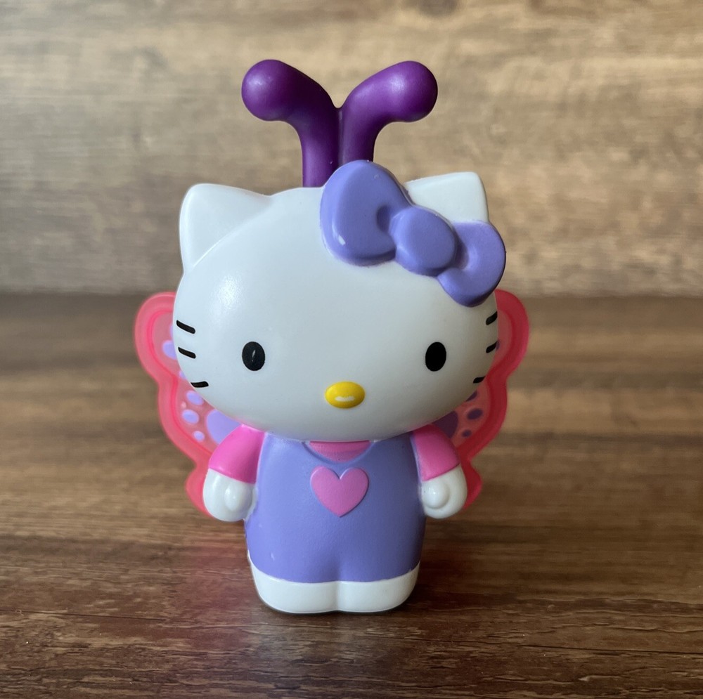 McDonalds Toy Sanrio Hello Kitty Butterfly 2019 Wings Moves Collectible
