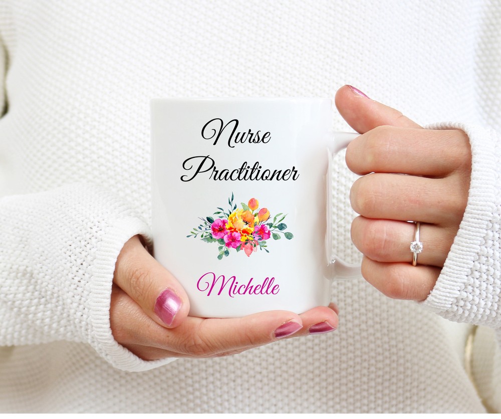 Personalized Nurse Practitioner Mug Quarantine Heroes Social Distancing Gift