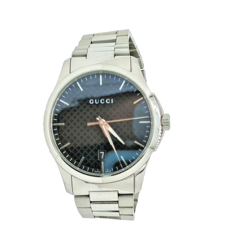 Gucci 126.4 40mm Black Mens Watch