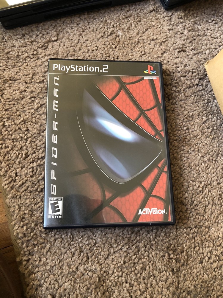 Spider-Man PS2 PlayStation 2 Complete CIB + Reg Card