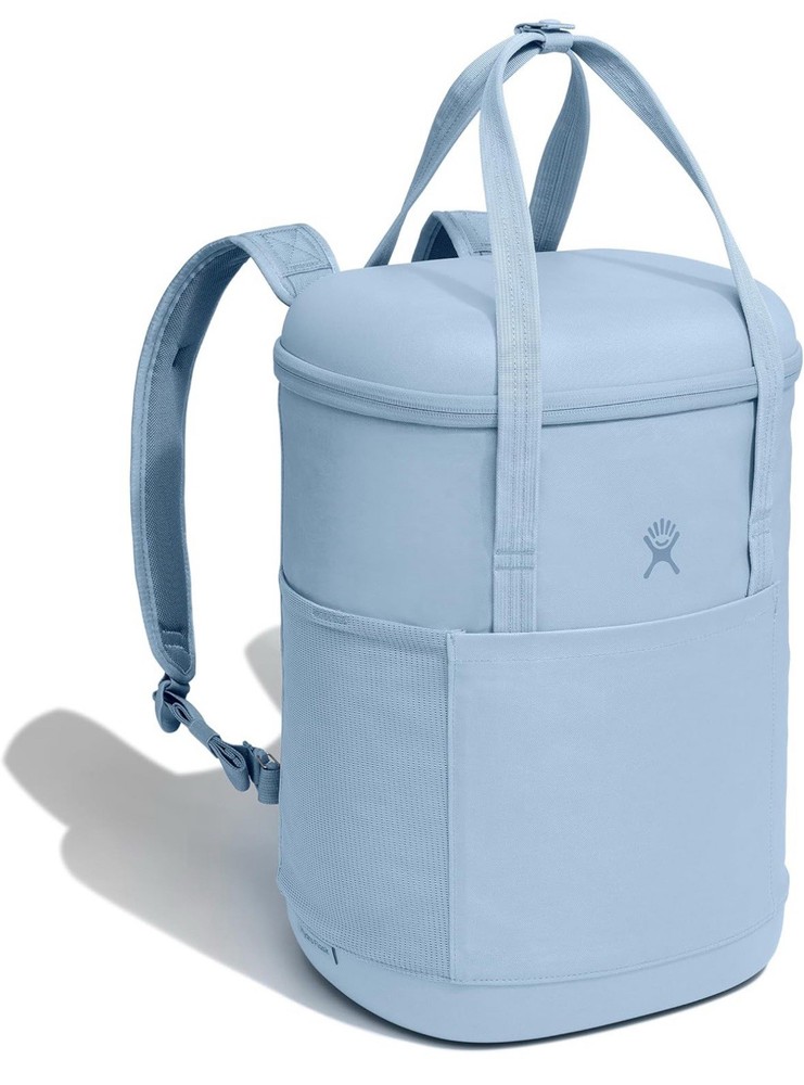 Hydro Flask 20L Cooler Backpack for Beach in Surf Blue Soft Finish