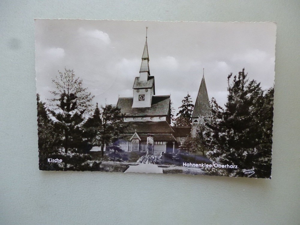Ansichtskarte Hahnenklee Oberharz Kirche 1958 (Nr.594)