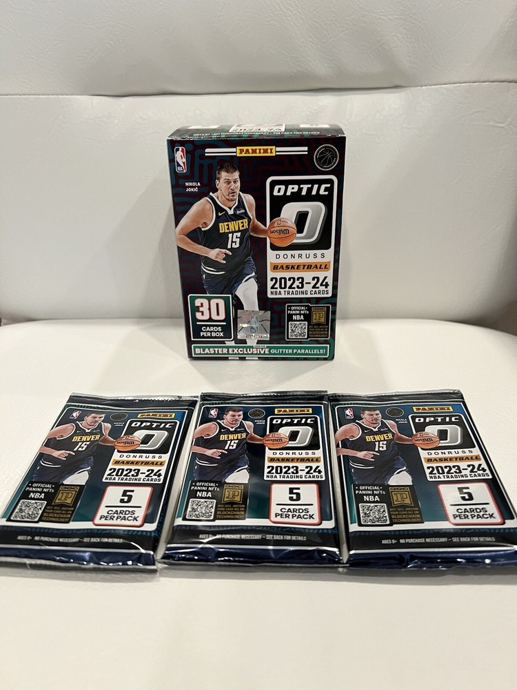 Panini Donruss Optic Blaster Packs 23-24 Lot Of 3! Wemby Rookie Hunting!
