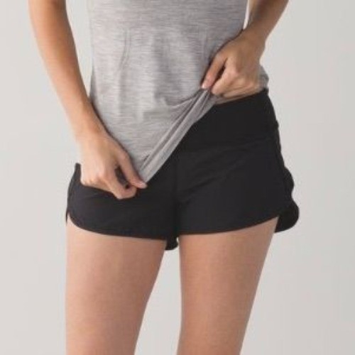 Lulmon Speed Short 2.5 Inch Size 6 Running Workout Shorts