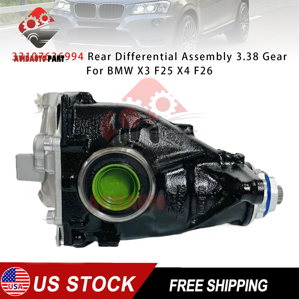 33107636994 Rear Differential Assembly 3.38 Gear For BMW X3 F25 X4 F26