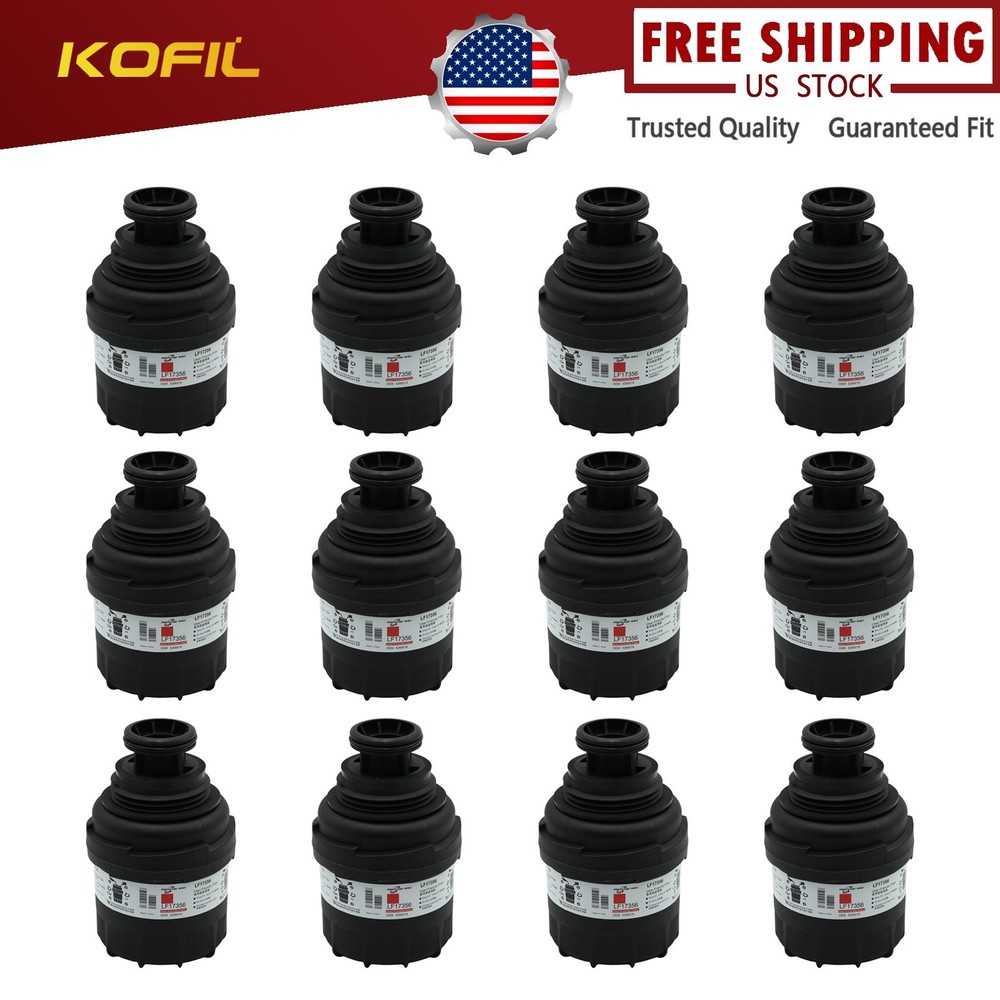 12* For Fleetguard LF17356 Lube Filter Replaces Cummins 5266016 Donaldson 557356