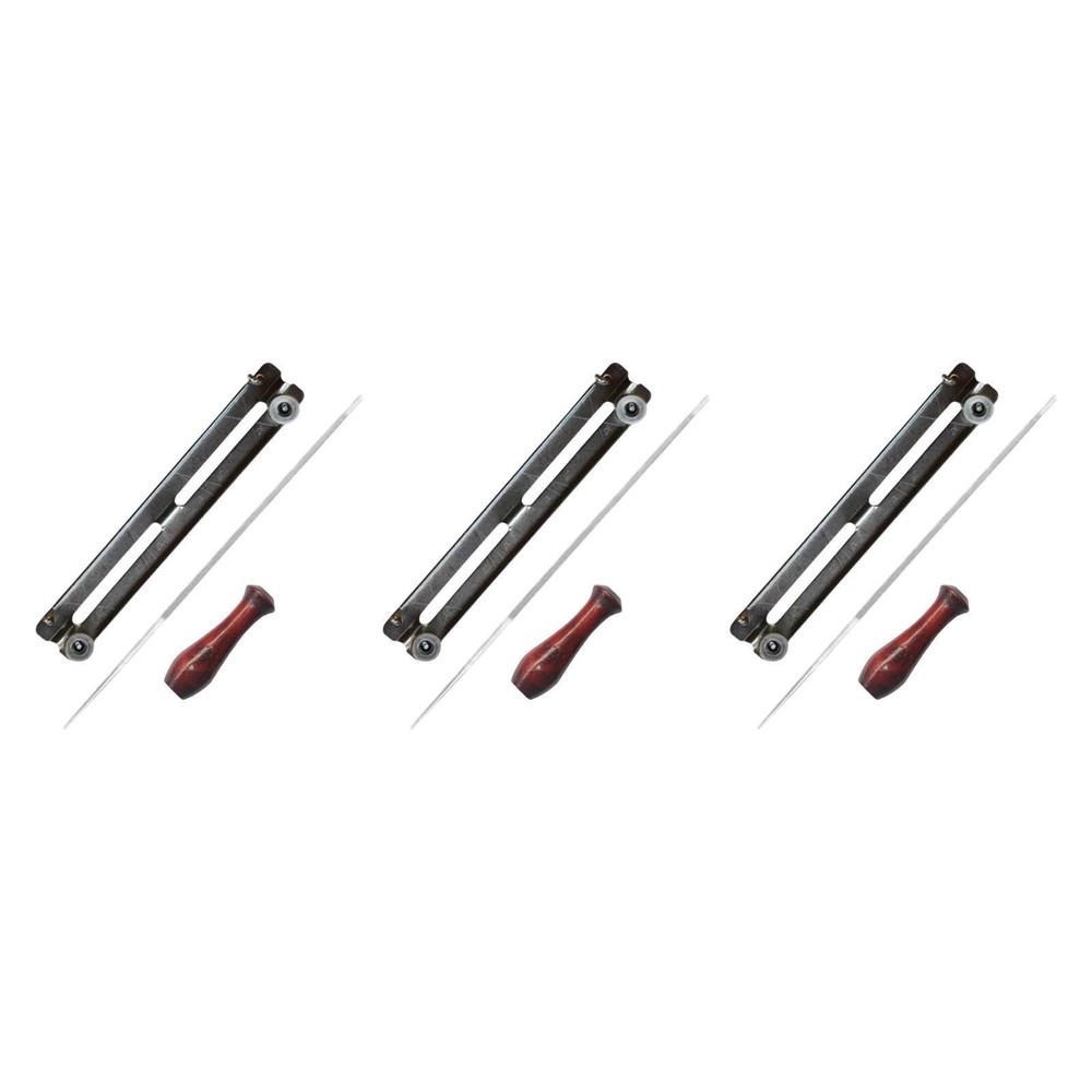 Chainsaw Sharpener Kit with File and Support Bracket for Easy Saw Maintenance