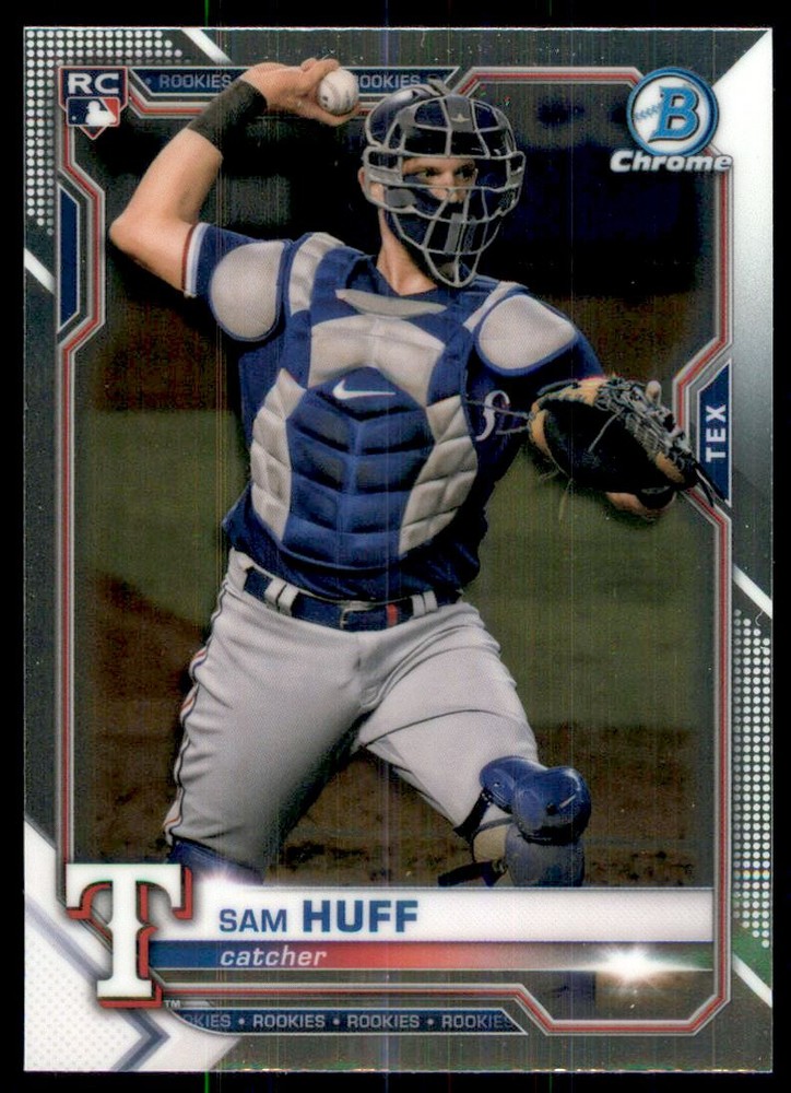 2021 Bowman Chrome #91 Sam Huff