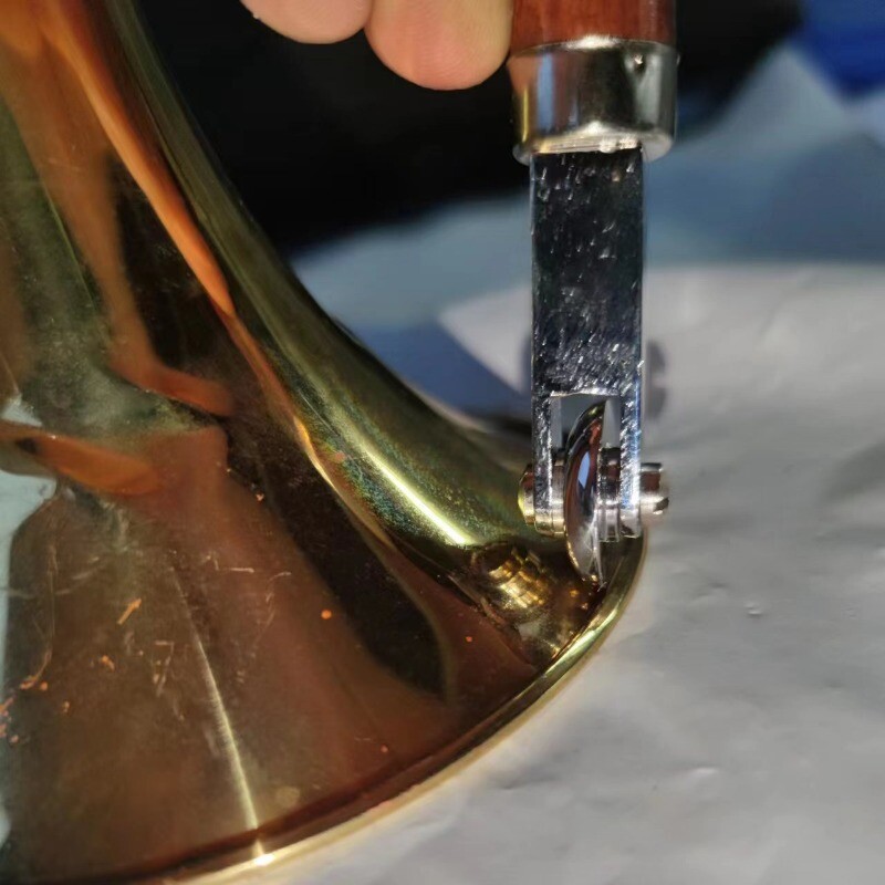 Trumpet Saxophone Horn Tuba Repair Tool Kit Part - Bell Mouth Hand Roller NEW