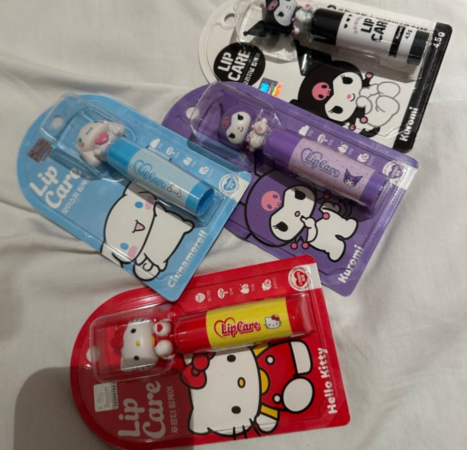Sanrio Characters Kids Lip Balm 4.5g Naturally derived ingredients