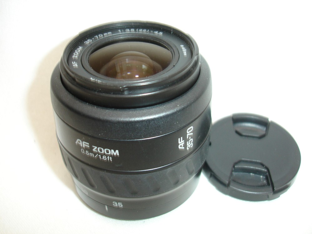 MINOLTA Maxxum AF 35-70mm F3.5-4.5 Lens for Sony Alpha DSLR Cameras sn61528892
