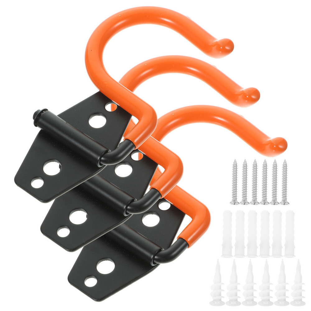 3 Pcs Garage Hooks Heavy Duty Heavy Duty Tool Hangers Garage Tool Hanger