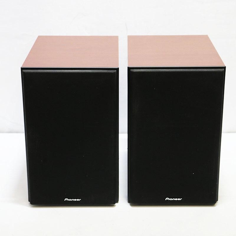 DDP Pioneer S-HM62-LR 2-Way Bookshelf Speakers Pair Brown Hi-Fi Audio Japan EX