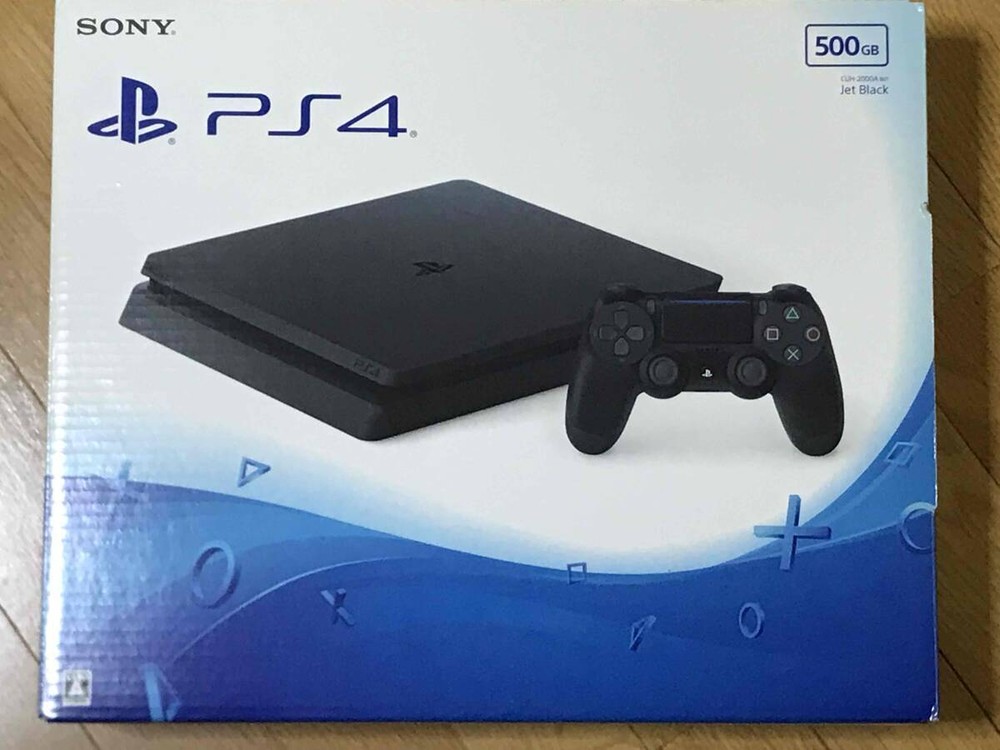 Ps4 Playstation 4 Main Unit With Accessories Jet Black 500Gb Software Spiderman