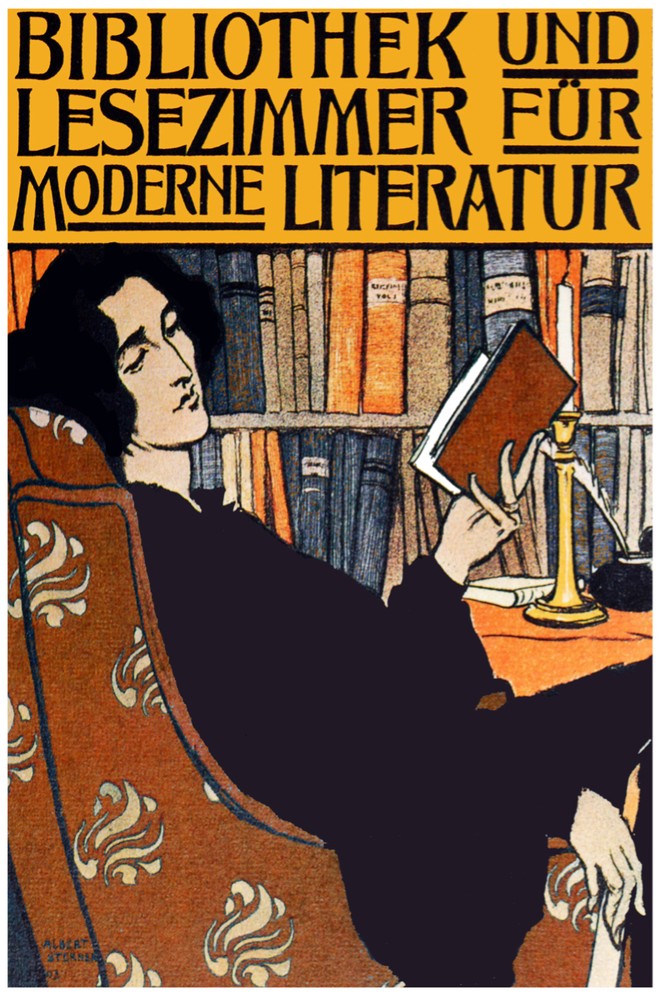 Literature Vintage POSTER.Books.library Bedroom room house art Decor.683i