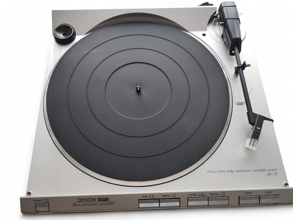 DENON DP-7F DIRECT DRIVE AUTOMATIC Vintage TURNTABLE used tested from Japan