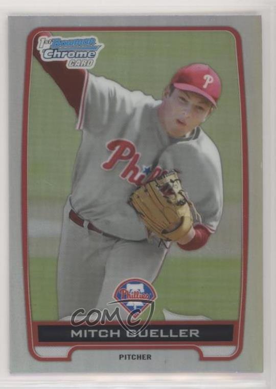 2012 Bowman Draft Chrome Draft Picks Refractor Mitch Gueller #BDPP21