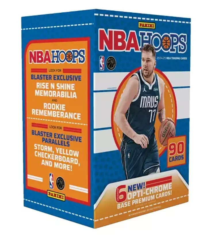 2024-25 Panini NBA Hoops Basketball Blaster Box - In Stock