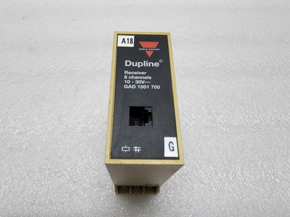 CARLO GAVAZZI GAD1501700 8 CHANNEL RECEIVER 10-30VDC