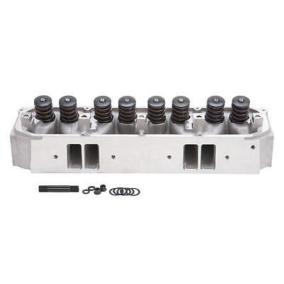 Edelbrock 60825, One Natural Aluminum Bbm Perf. Rpm Cylinder Head - Assembled 75