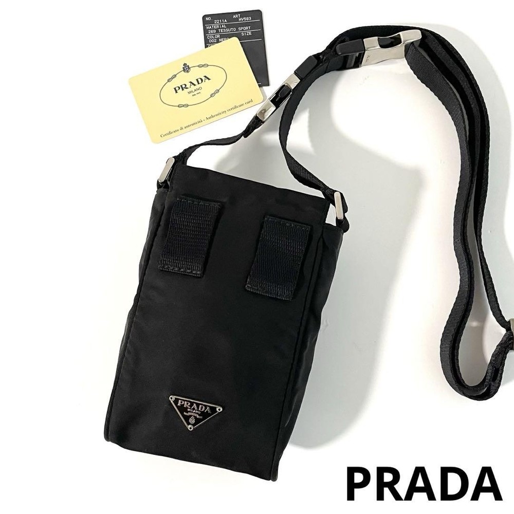 Prada Mini 2Way Shoulder Bag with Smartphone Pocket