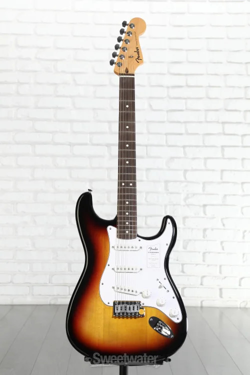 Fender Standard Stratocaster Electric Guitar - 3-color Sunburst