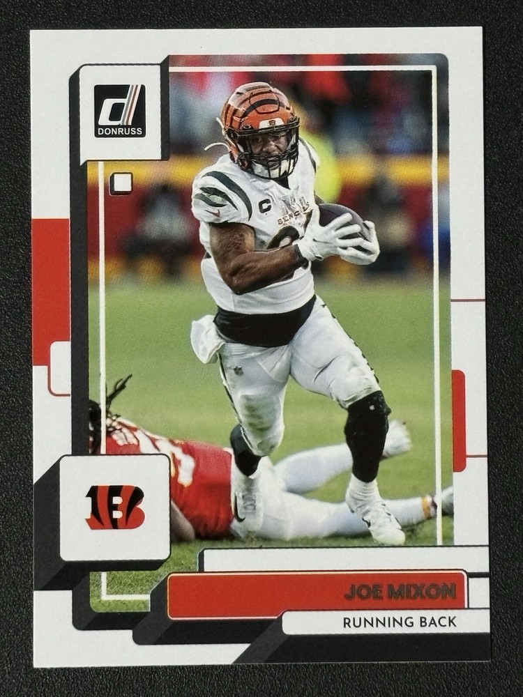 2022 Panini Donruss Football Card #200 - Joe Mixon - Cincinnati Bengals