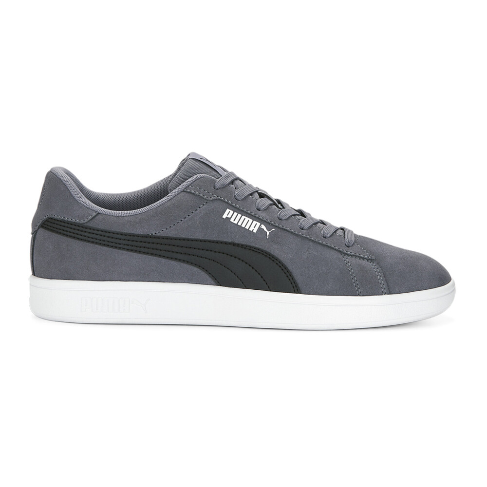 Puma Smash 3.0 Lace Up  Mens Grey Sneakers Casual Shoes 39098408