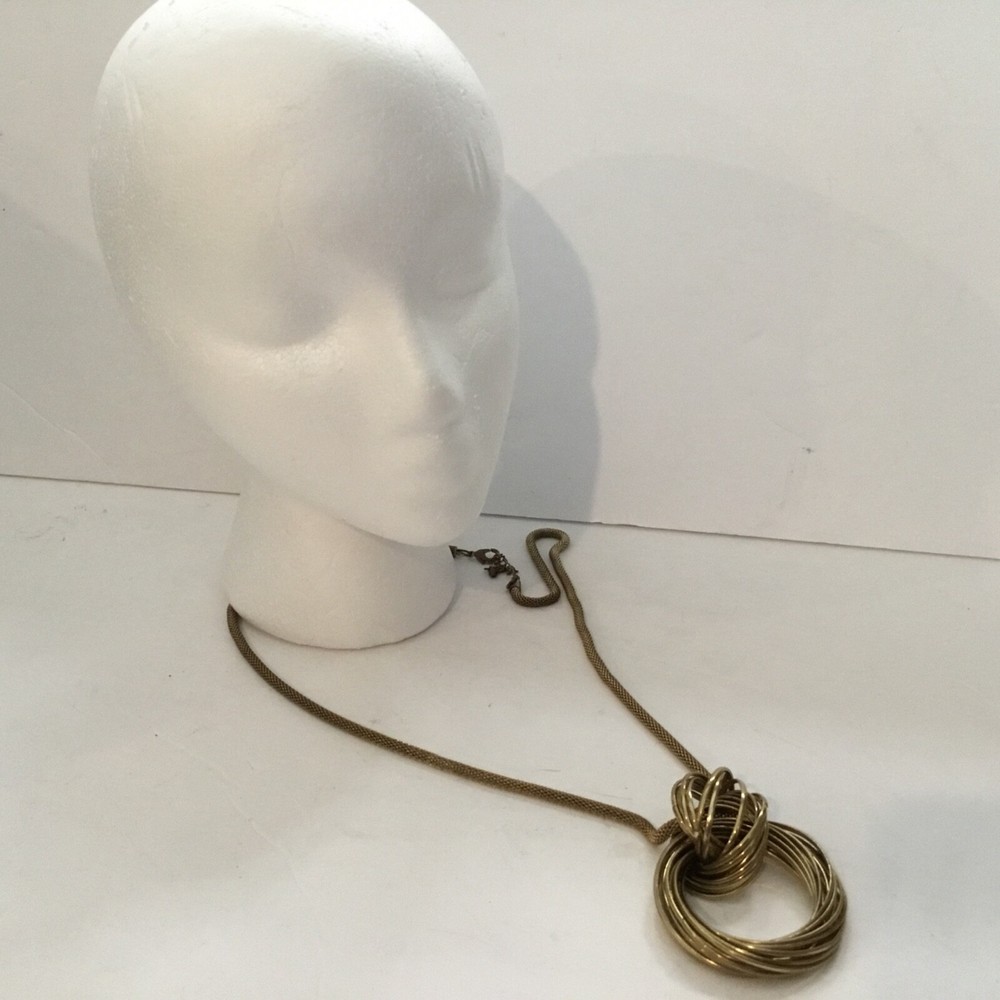 Custom jewerly. Golden necklace.Double rings