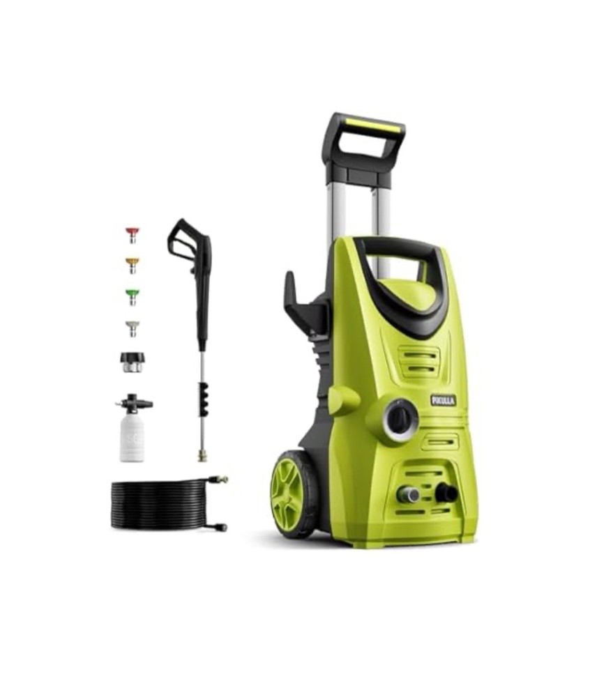 2030 PSI Electric Pressure Washer with Upgraded Swivel Joint for Powerful Cleaning