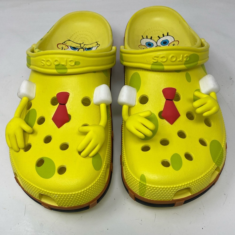 Crocs SpongeBob Banana Classic Clog Yellow M13/W15 Unisex