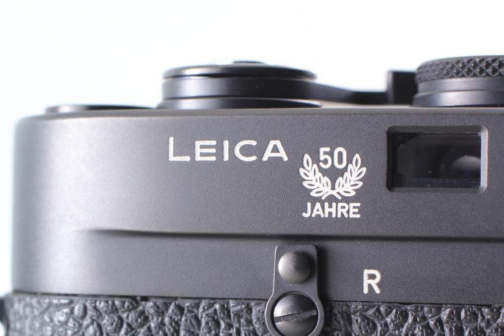 Almost Mint Leica M4 50th Anniversary Black Rangefinder Film Camera from Japan