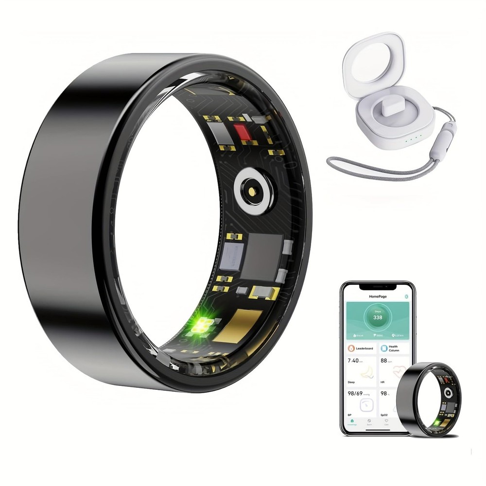 Smart Health Ring for Women & Men – Tracks Blood Oxygen, Heart Rate & Fitness
