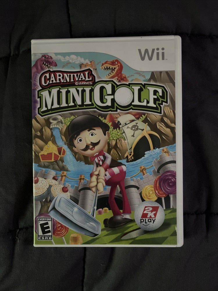 Carnival Mini-Golf Game for Nintendo Wii Complete 2008