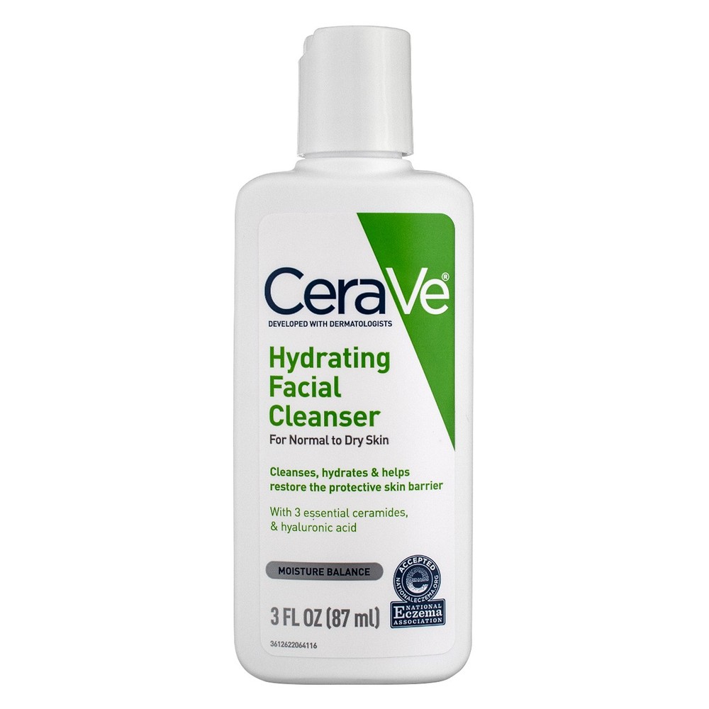 5 Pack CeraVe Moisturizing Facial Cleanser 3 fl oz for Balanced Skin