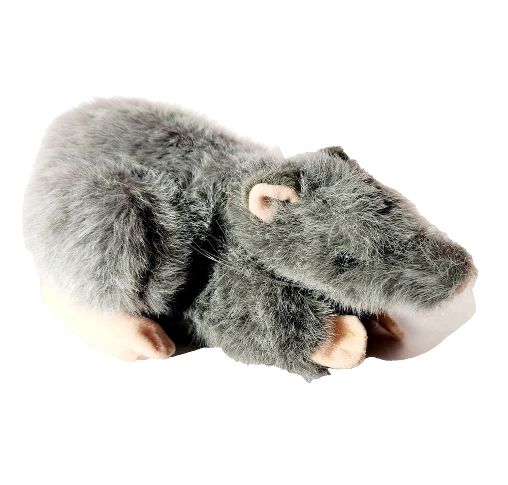 Folkmanis Hand Puppet Plush Golf Club Cover Rat Rodent Gray Stuffed Animal Toy