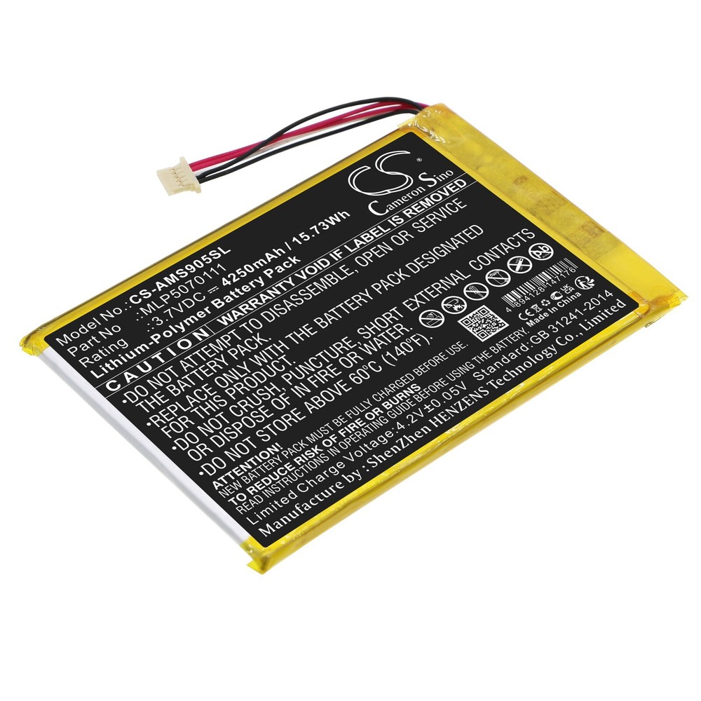 Autel MaxiSys Mini MS905 MS906 MLP5070111 4250mAh Replacement Battery