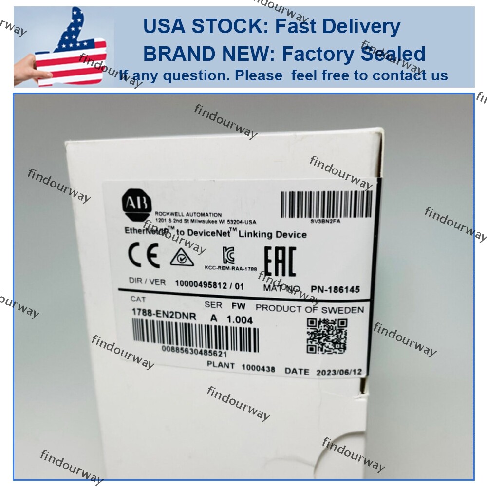 NEW NEW PLC 1788-EN2DNR SERIES A ETHERNET LINKING DEVICE AB