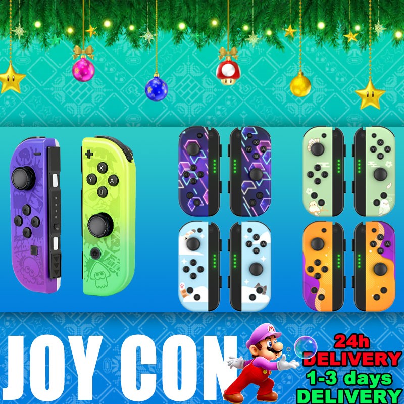 For Nintendo Switch Joy-Con L & R Bluetooth Wireless Gamepad Controller 1-Pair🎮